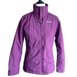 COLUMBIA women’s fleece lined rain winter jacket in women’s size small